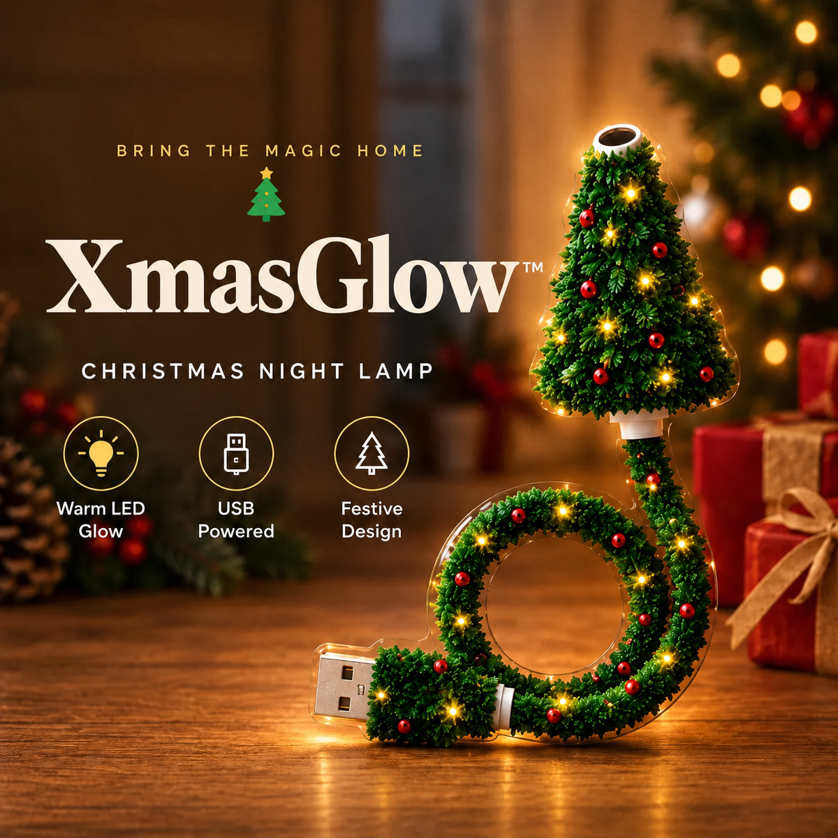 XmasGlow™ Christmas Projector